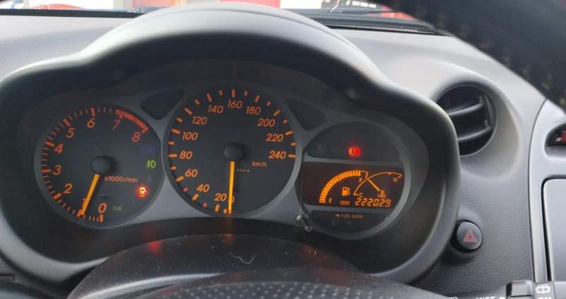 Toyota Celica cena 18900 przebieg: 222000, rok produkcji 2003 z Słomniki małe 172